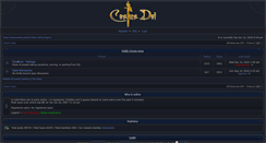 Desktop Screenshot of forums.cestusdei.org